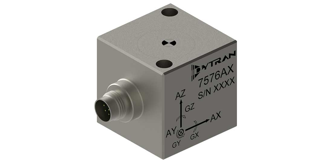 美國進(jìn)口Dytran 7576A系列 6自由度加速度計傳感器(圖2)